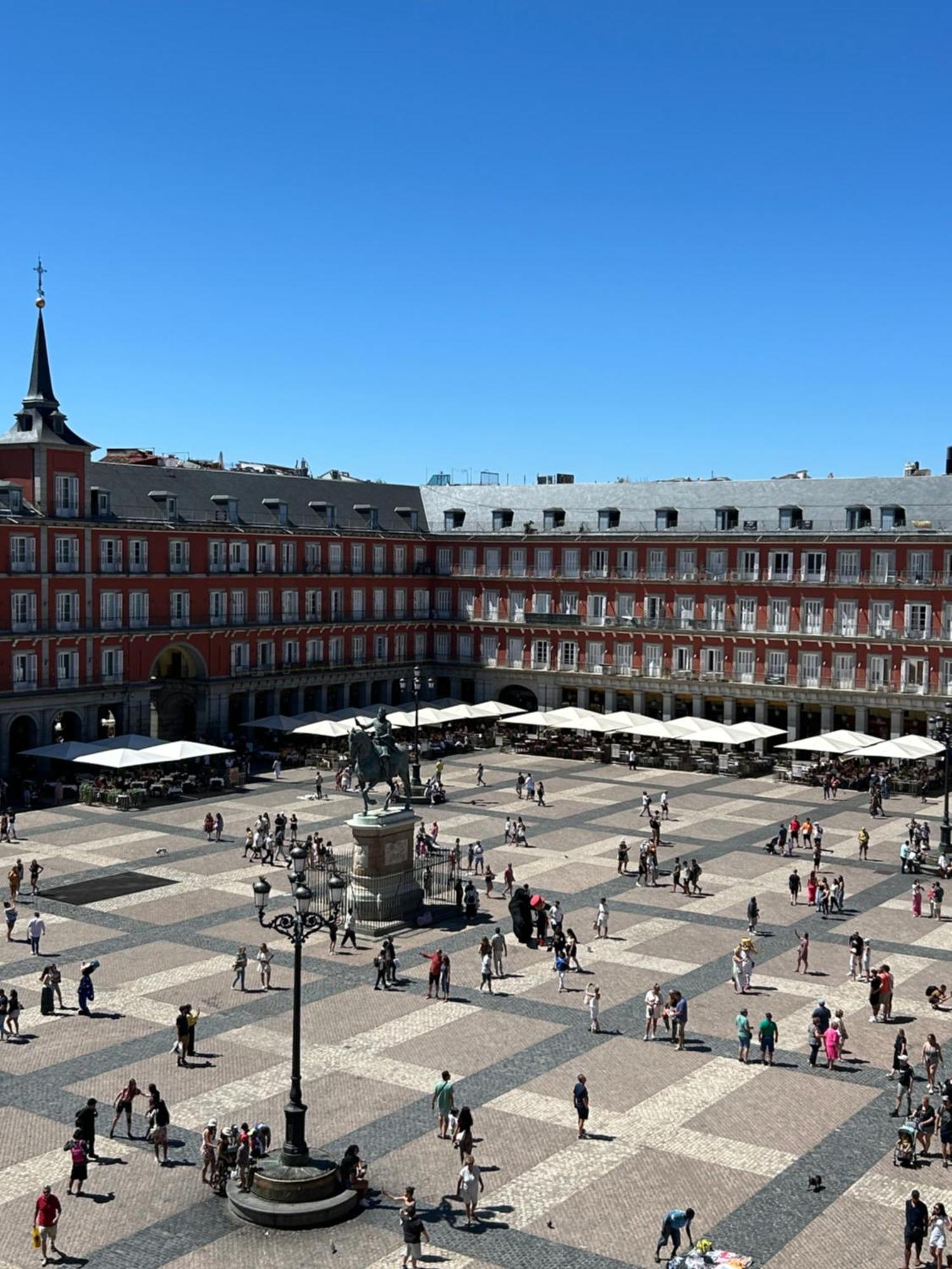 Plaza Mayor View Madrid Exteriér fotografie
