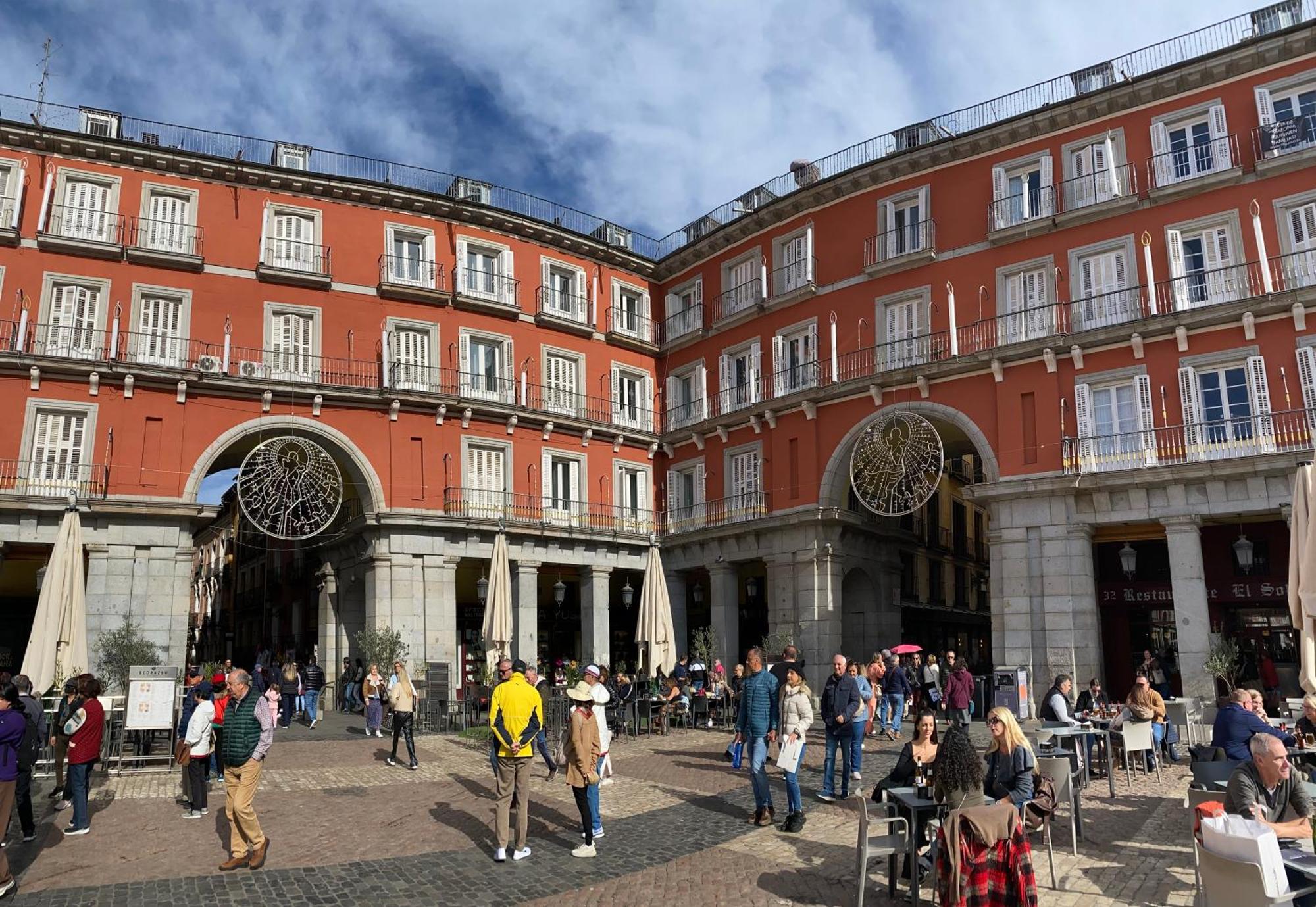 Plaza Mayor View Madrid Exteriér fotografie